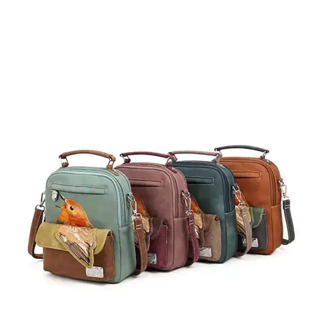 Hi-di-Hi 'Traveller'  - TRV12 Cognac/D.green