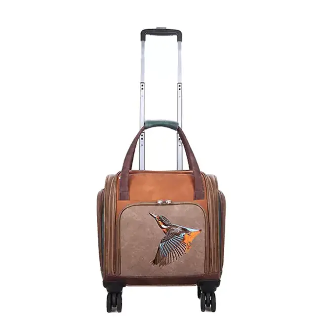 Hi-di-Hi 'Voyage' trolley VO01 - Cognac/Brown