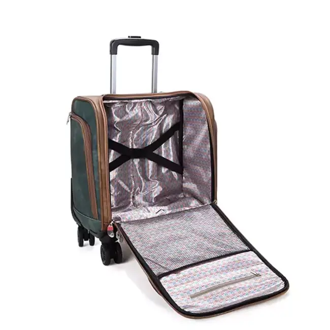 Hi-di-Hi 'Voyage' trolley VO01 - Cognac/Brown