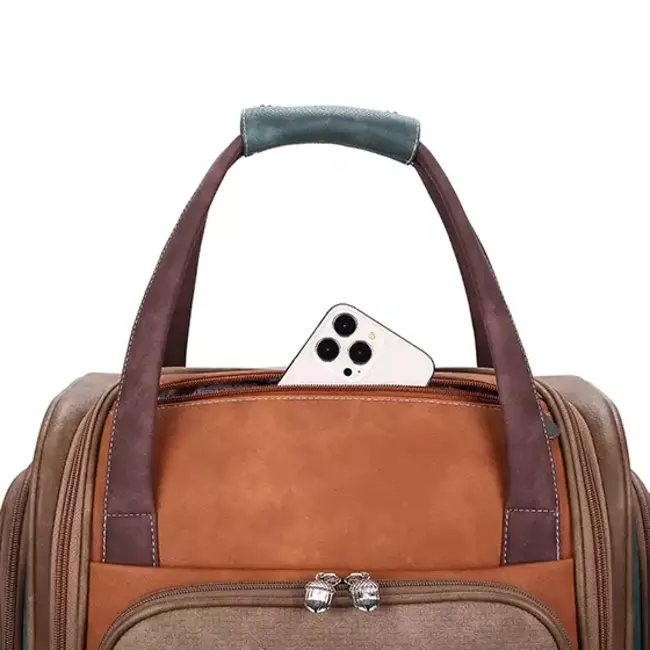 Hi-di-Hi 'Voyage' trolley VO01 - Cognac/Brown