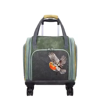 Hi-di-Hi 'Voyage' trolley VO02 - D.green/D.grey