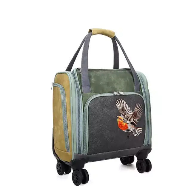 Hi-di-Hi Pre order 'Voyage' trolley VO02 - D.green/D.grey