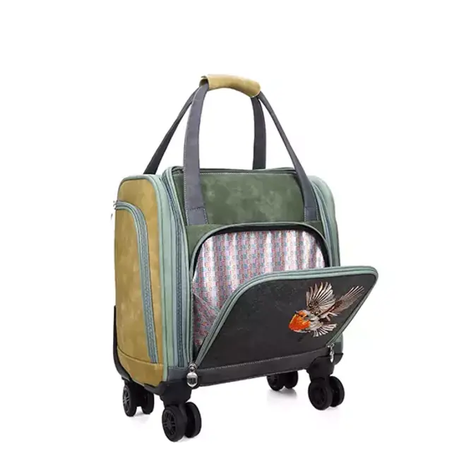 Hi-di-Hi Pre order 'Voyage' trolley VO02 - D.green/D.grey