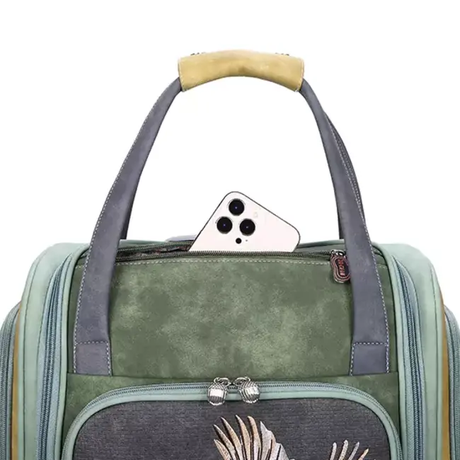 Hi-di-Hi Pre order 'Voyage' trolley VO02 - D.green/D.grey