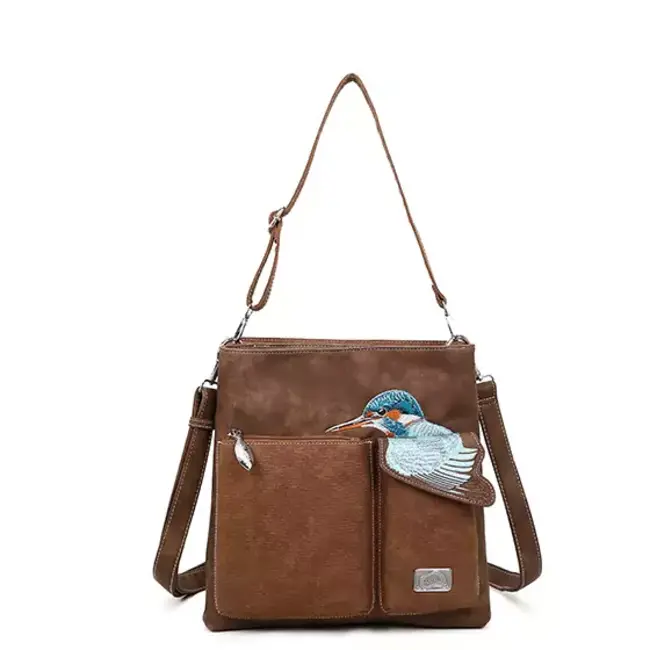 Hi-di-Hi 'King Shopper' D.brown/Cognac - KS08