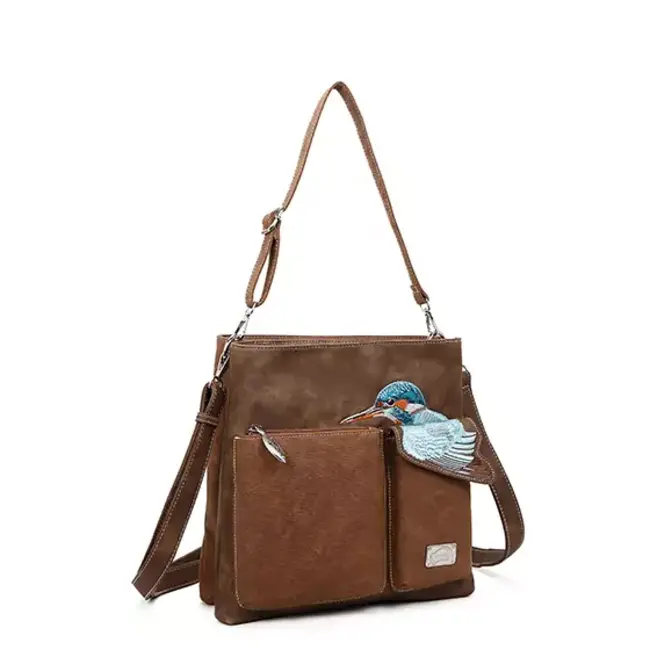 Hi-di-Hi 'King Shopper' D.brown/Cognac - KS08