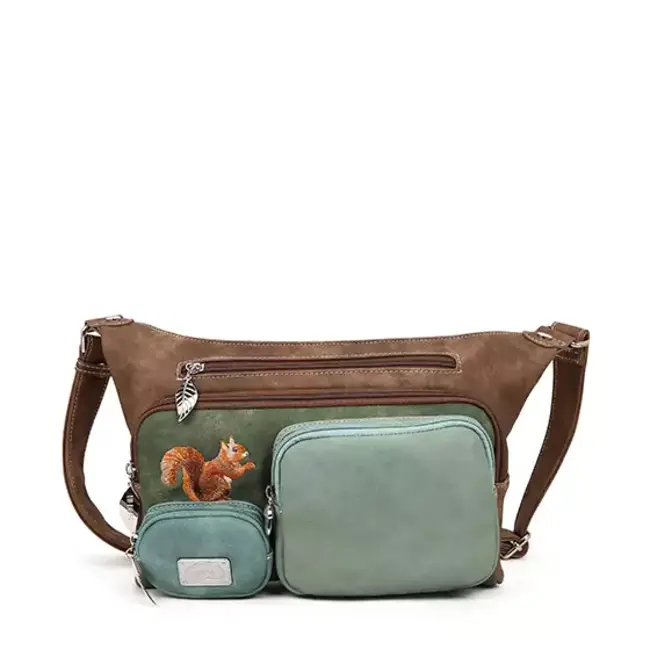 Hi-di-Hi 'Squirrel' SRL03 D.brown/Multicolor