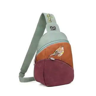 Hi-di-Hi 'Tjirp' TP03 L.green/Cognac/Purple