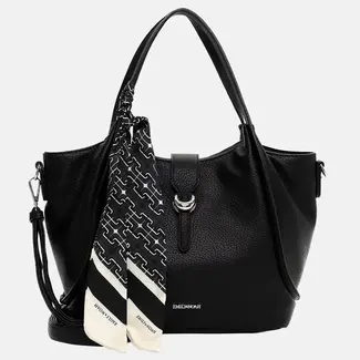Emily & Noah 'Hasina' M - Zwart Schoudertas / Crossbodytas