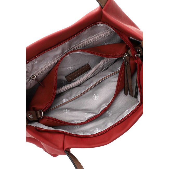 Emily & Noah 'Elke' 3 in 1 tas - Bordeaux/Bruin