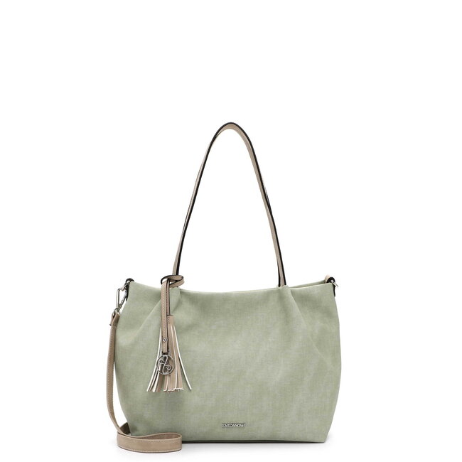 Emily & Noah 'Elke' 3 in 1 tas - Pistache/Beige