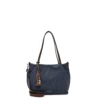 Emily & Noah 'Elke' 3 in 1 tas - Navy/Bruin