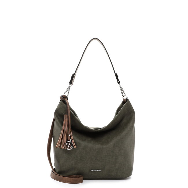 Emily & Noah 'Elke' Schoudertas - Olijf/Bruin