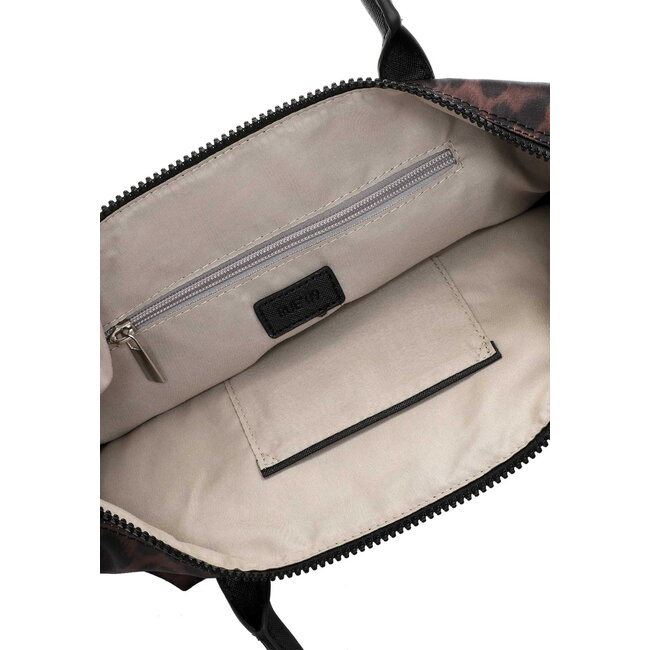 Emily & Noah 'Colombes Large' Rue 09 Schoudertas/Handtas - Panter Bruin