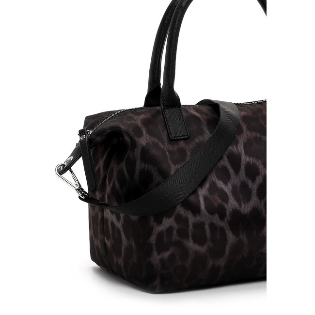 Emily & Noah 'Colombes Medium' Rue 09 Schoudertas/Handtas - Panter Grijs