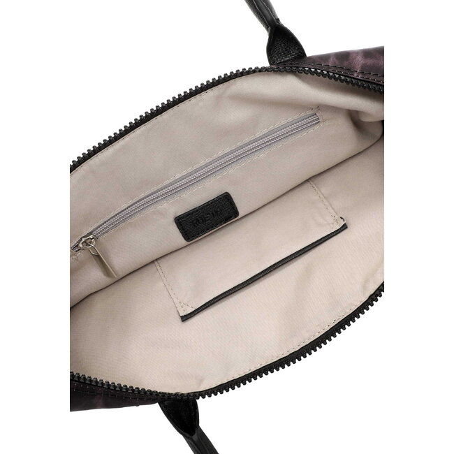 Emily & Noah 'Colombes Medium' Rue 09 Schoudertas/Handtas - Panter Grijs