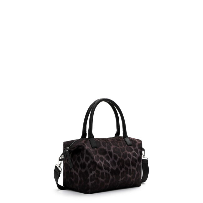 Emily & Noah 'Colombes Medium' Rue 09 Schoudertas/Handtas - Panter Grijs