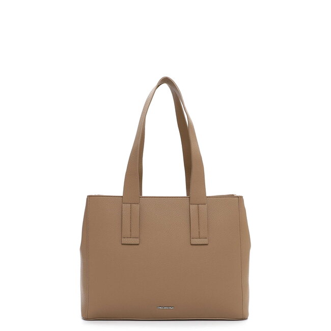 Emily & Noah 'Heidemarie' Schoudertas/Handtas - Taupe