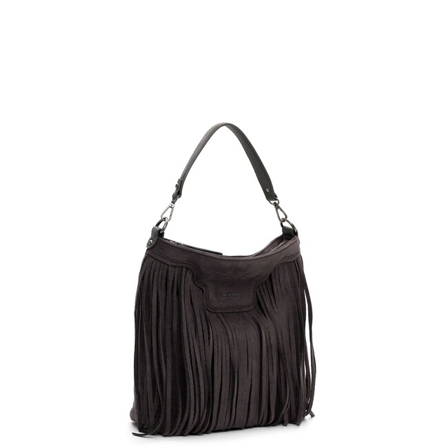 Emily & Noah 'Hedda' Schouder/Handtas - Donkergrijs