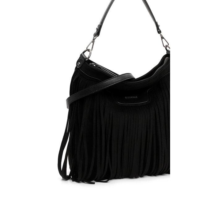 Emily & Noah 'Hedda' Schouder/Handtas - Zwart