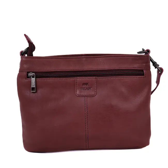 Bear Design 'Ashley' - CP1867  Bordeaux - Callisto Pelle Collectie