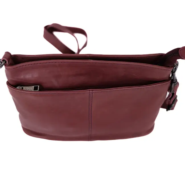 Bear Design 'Ashley' - CP1867  Bordeaux - Callisto Pelle Collectie