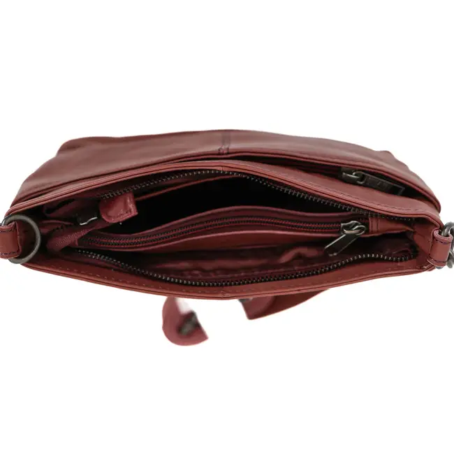 Bear Design 'Ashley' - CP1867  Bordeaux - Callisto Pelle Collectie