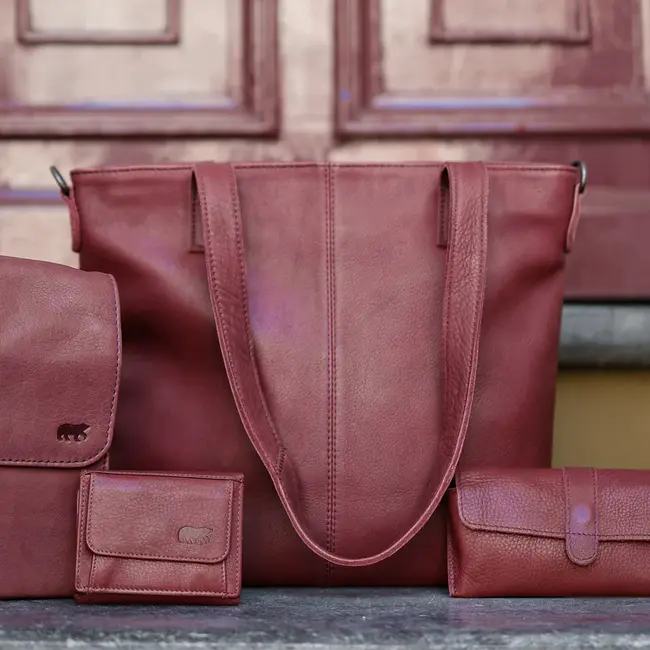 Bear Design 'Jilke'  Bordeaux  - CP2150, Callisto-Pelle Collectie