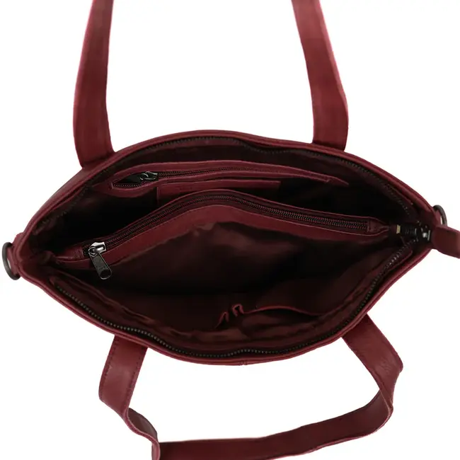 Bear Design 'Jilke'  Bordeaux  - CP2150, Callisto-Pelle Collectie