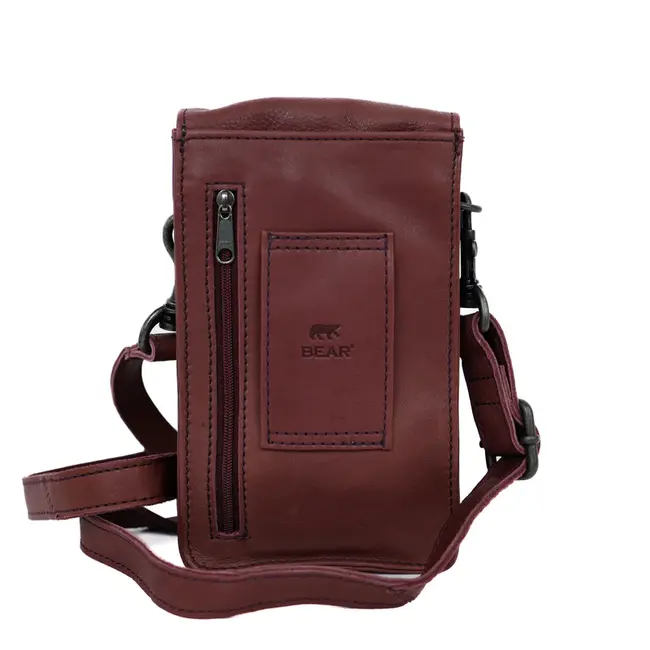 Bear Design 'Robbie' 2.0 Bordeaux - CP2650,  Callisto-Pelle Collectie