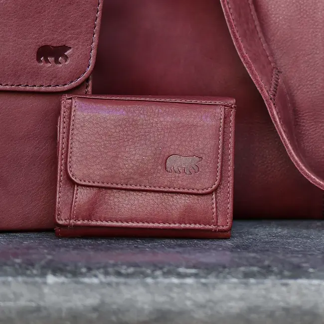 Bear Design 'Nana' Bordeaux - CP4102,  Callisto-Pelle Collectie