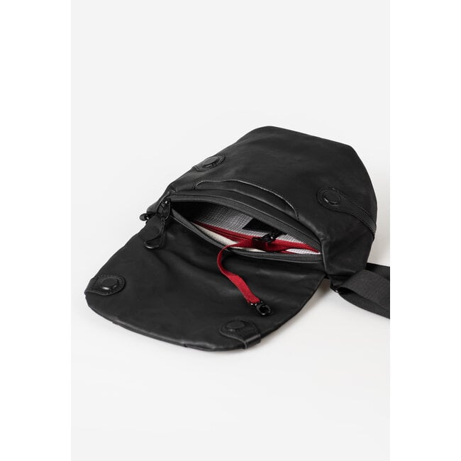 Aunts & Uncles Crossbody/Schoudertas  'Kazo' Zwart