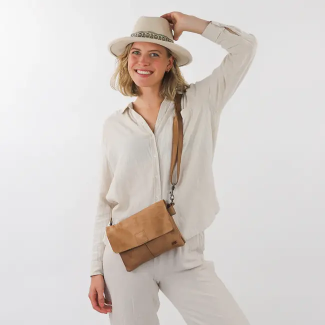 Bear Design 'Billy' Cognac - CP2216,  Callisto-Pelle Collectie