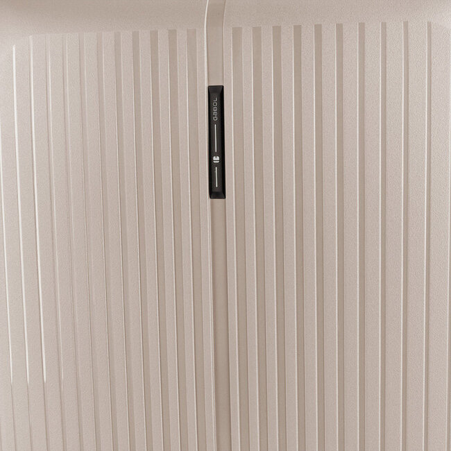 Gabol 'Brooklyn' Medium Trolley Expandable - Beige 65x45x27cm