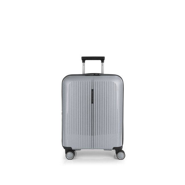 Gabol 'Brooklyn' Cabin Trolley Expandable - Zilver 55x40x22cm