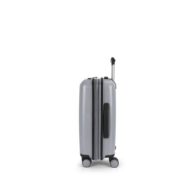 Gabol 'Brooklyn' Cabin Trolley Expandable - Zilver 55x40x22cm