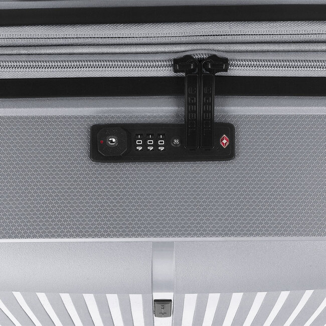 Gabol 'Brooklyn' Cabin Trolley Expandable - Zilver 55x40x22cm