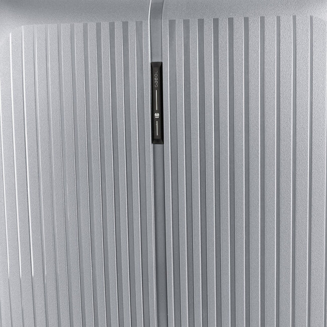 Gabol 'Brooklyn' Cabin Trolley Expandable - Zilver 55x40x22cm