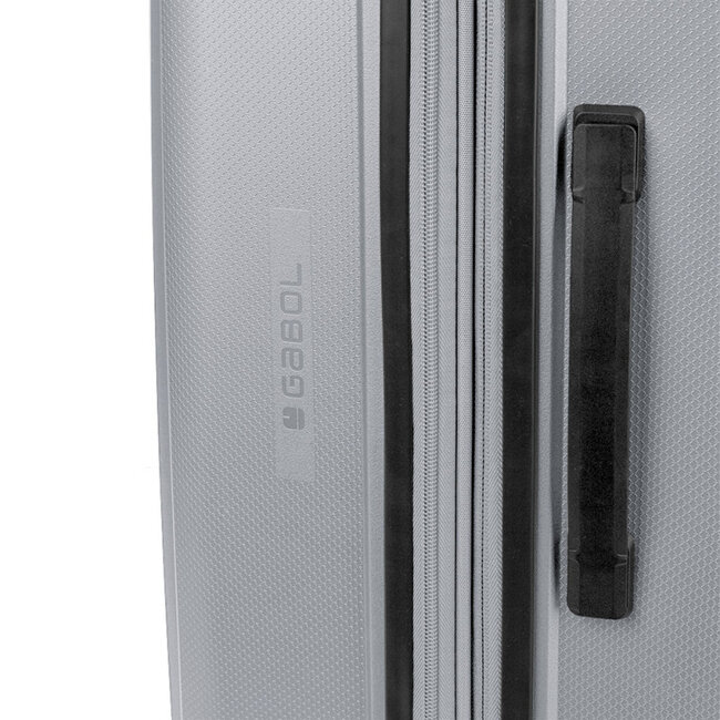 Gabol 'Brooklyn' Cabin Trolley Expandable - Zilver 55x40x22cm