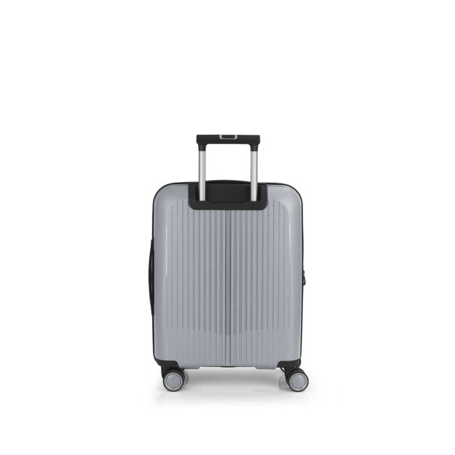 Gabol 'Brooklyn' Cabin Trolley Expandable - Zilver 55x40x22cm