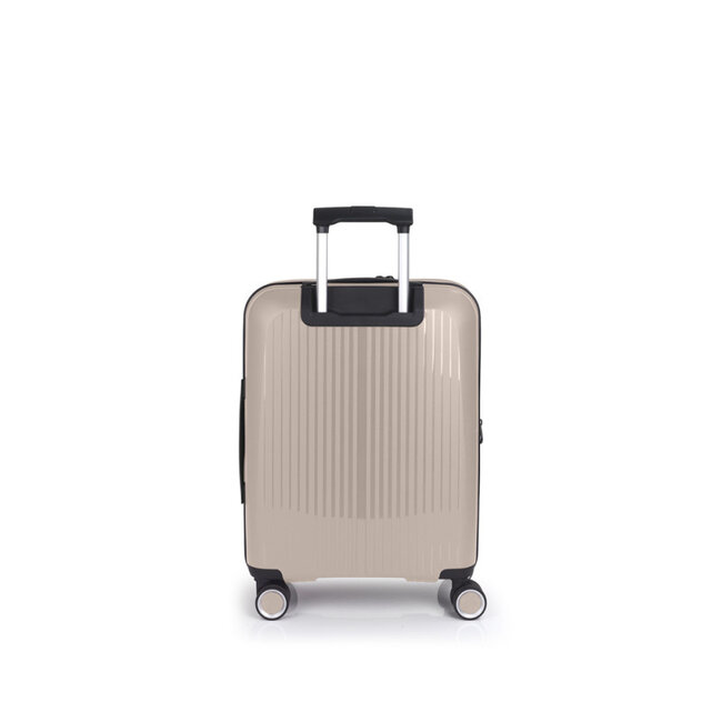 Gabol 'Brooklyn' Cabin Trolley Expandable met Laptopvak- Beige 55x40x22cm