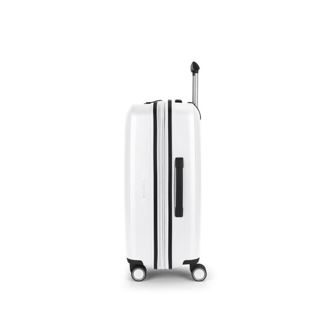 Gabol 'Brooklyn' Medium Trolley Expandable - Wit 65x45x27cm