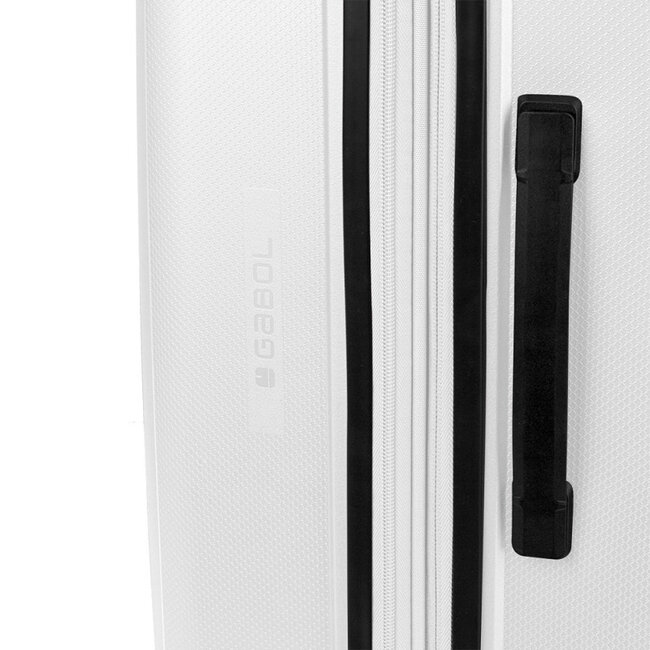 Gabol 'Brooklyn' Medium Trolley Expandable - Wit 65x45x27cm