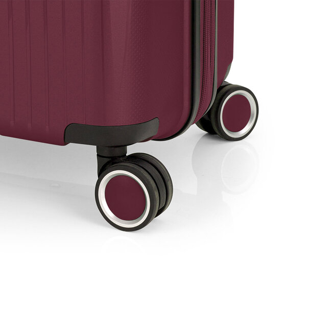 Gabol 'Brooklyn' Medium Trolley Expandable - Bordeaux 65x45x27cm