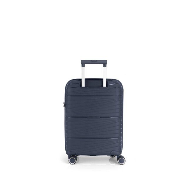 Gabol 'Kiba' Cabin Trolley Expandable - Navy 54x39x21/24cm