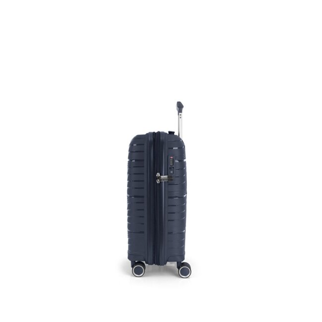 Gabol 'Kiba' Cabin Trolley Expandable - Navy 54x39x21/24cm