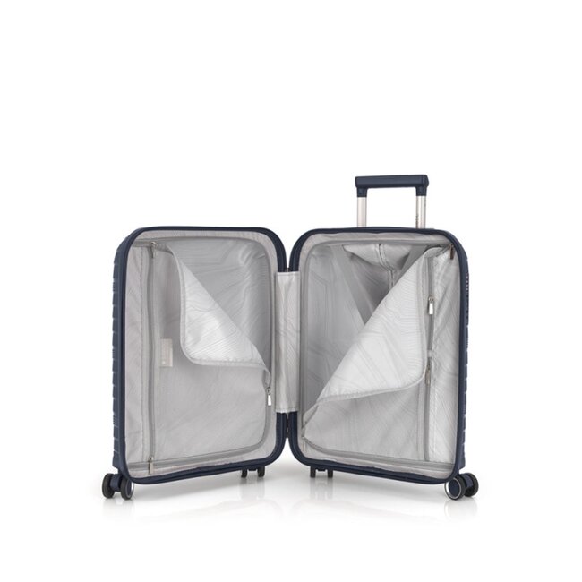 Gabol 'Kiba' Cabin Trolley Expandable - Navy 54x39x21/24cm