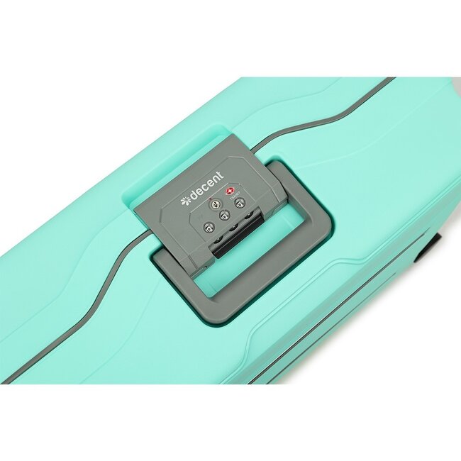 Decent 'On Tour' Cabin Trolley - Pastel Groen 55x40x20cm