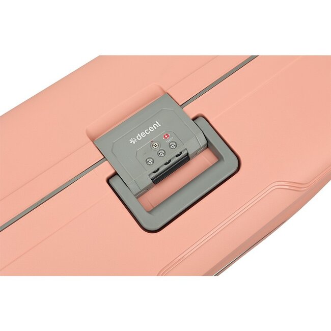 Decent 'On Tour' Cabin Trolley - Pastel Roze 55x40x20cm