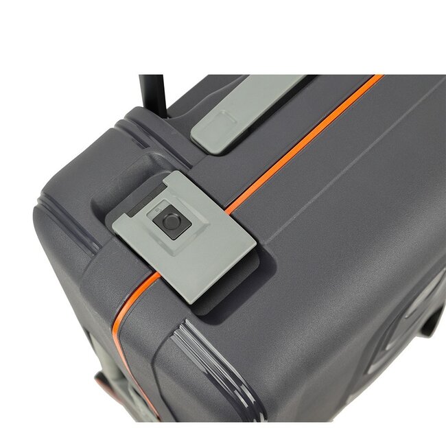 Decent 'On Tour' Cabin Trolley - Antraciet/Oranje 55x40x20cm